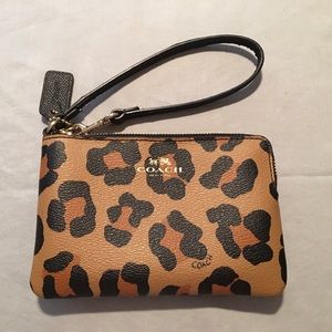 Coach Ocelot Wristlet